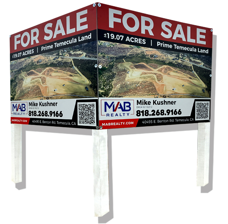 Large Post and Panel Signage Displays
